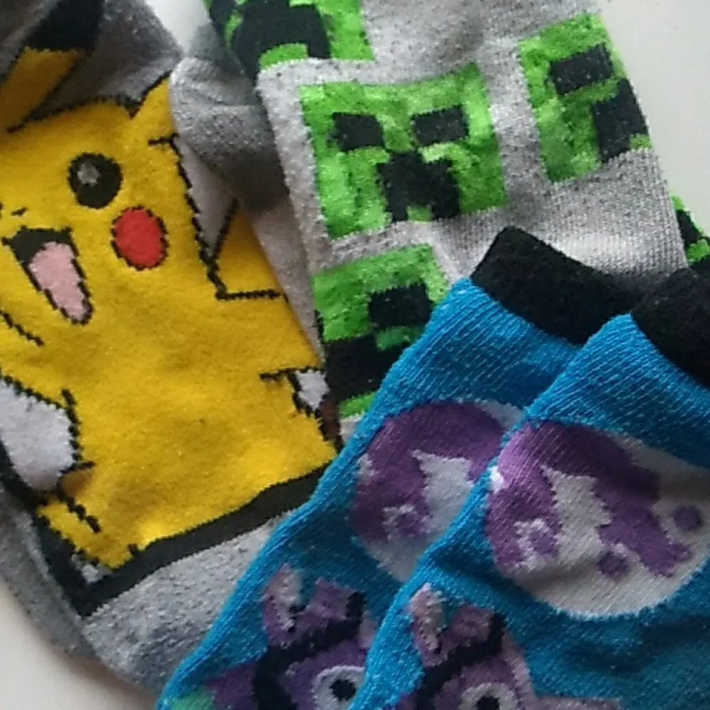Pokemon & Epic Games pairs socks